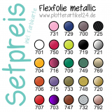 Flexfolie metallic Set